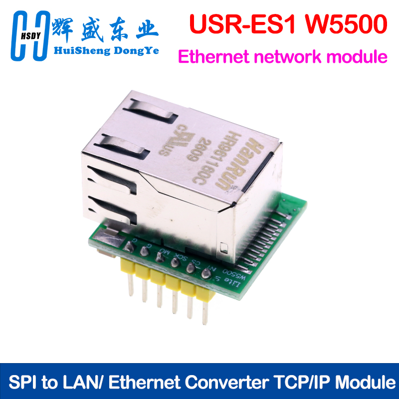 Ethernet Module W5500 - Moduł sieci Ethernet USR-ES1 W5500, konwersja