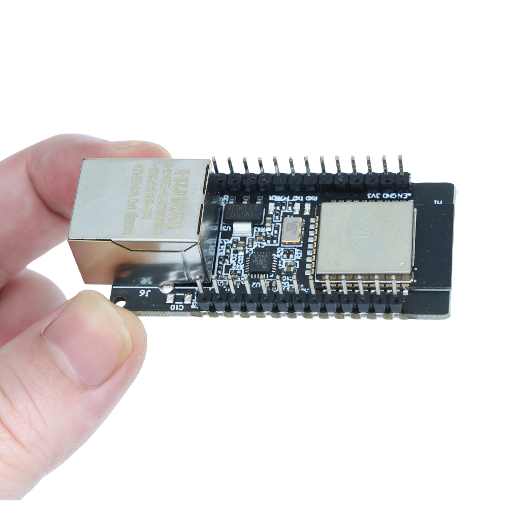 WT32-ETH01 Wbudowany port szer – Ethernet Module W5500 recenzja i cena