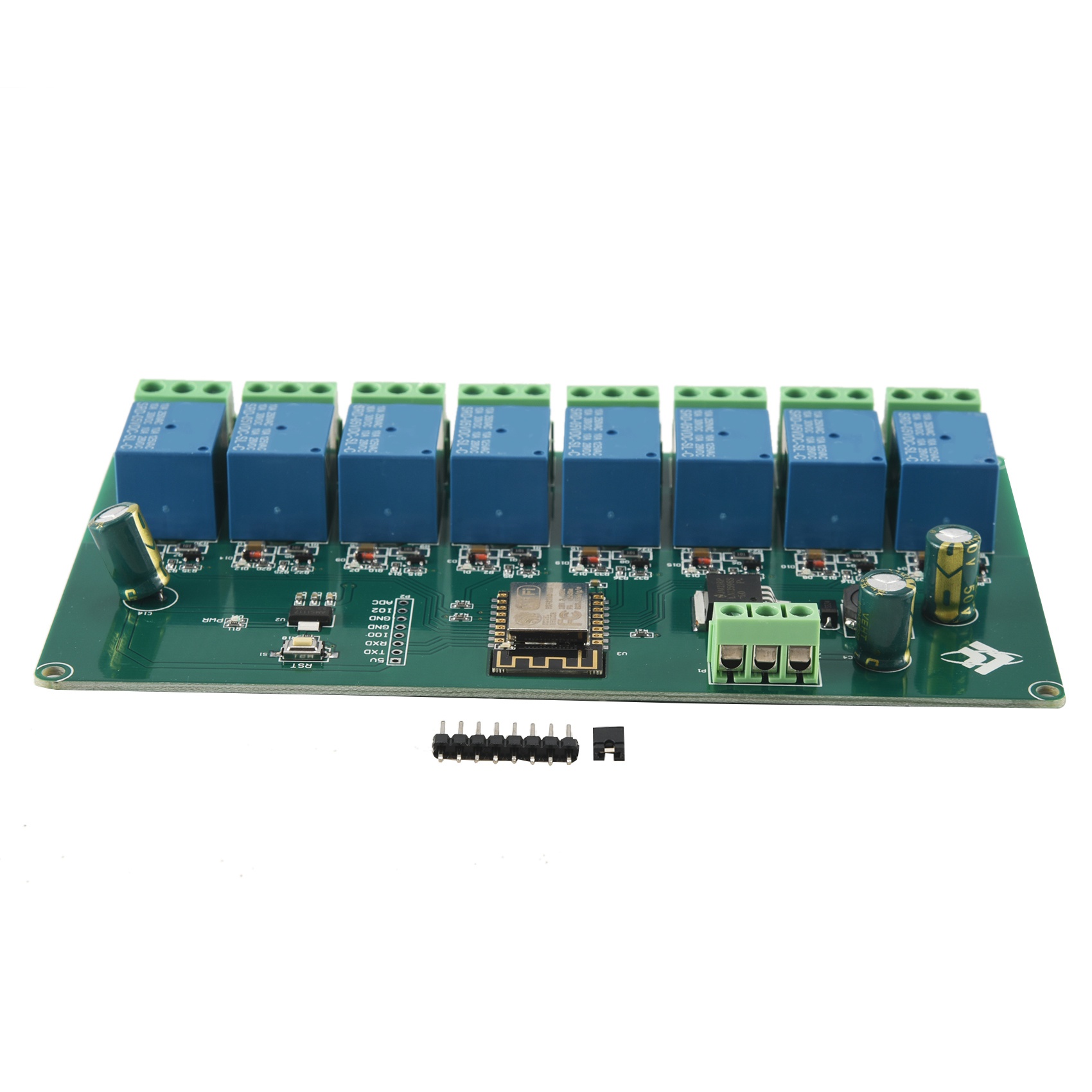 (ABDH) ESP8266 WIFI 8-kanałowy – Relay 8 Channel Board recenzja i cena
