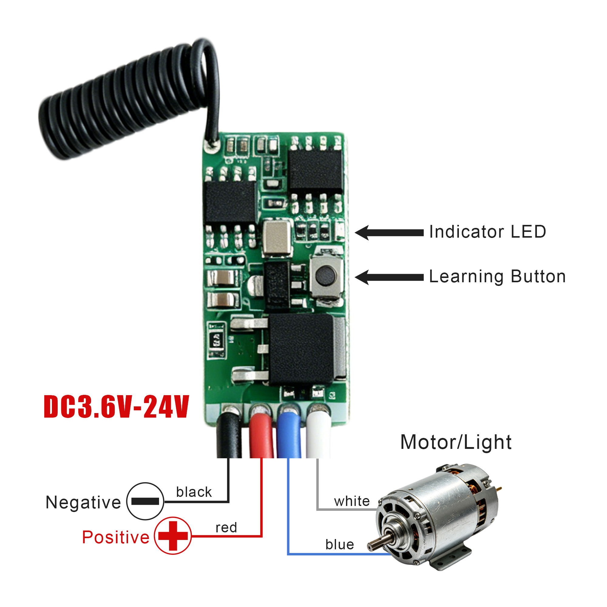 Moduł odbiornika bezprzewodowe – 433Mhz Receiver Module recenzja i cena