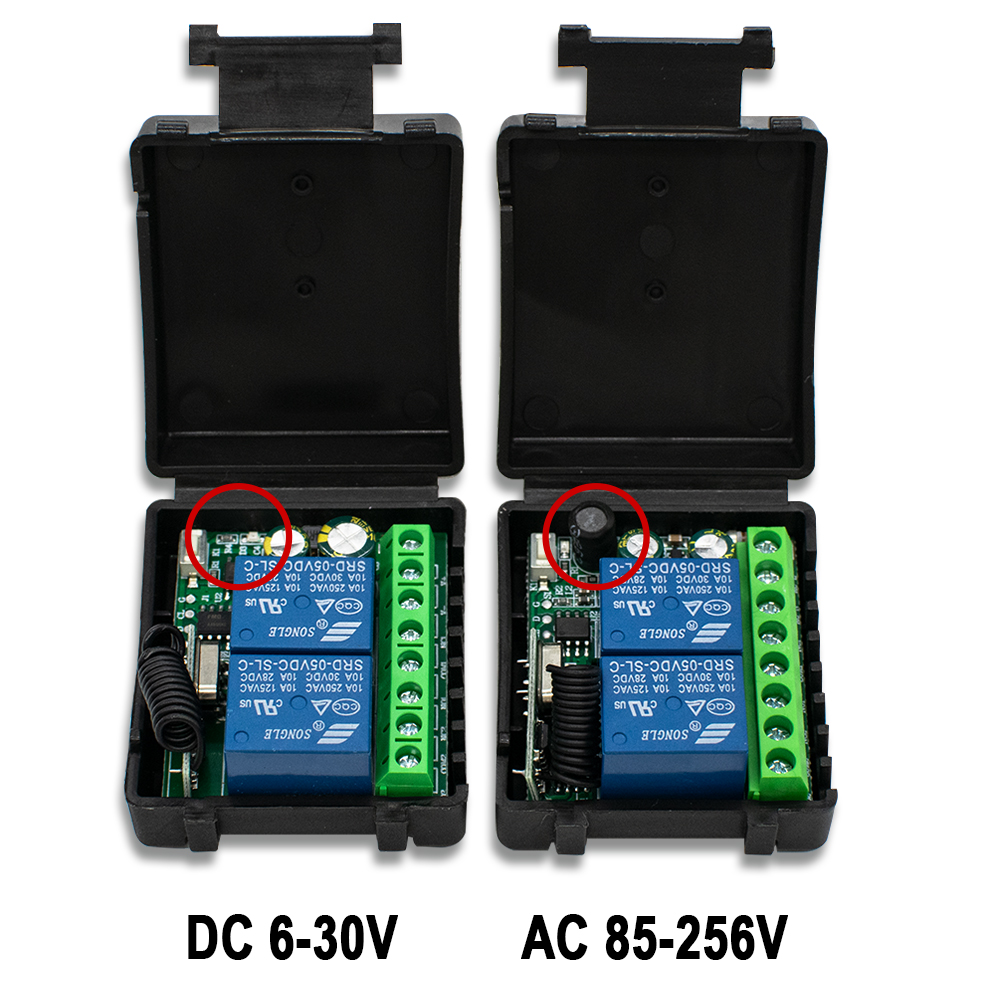 1~10 szt. 2-kanałowy pilot zda – 433Mhz Receiver Module recenzja i cena
