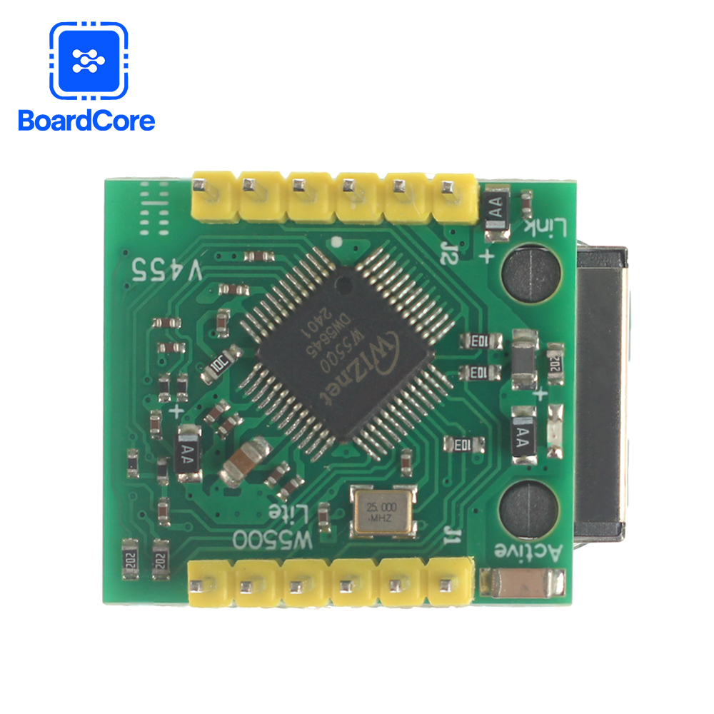 Moduł USR-ES1 W5500 Chip SPI d – Ethernet Module W5500 recenzja i cena