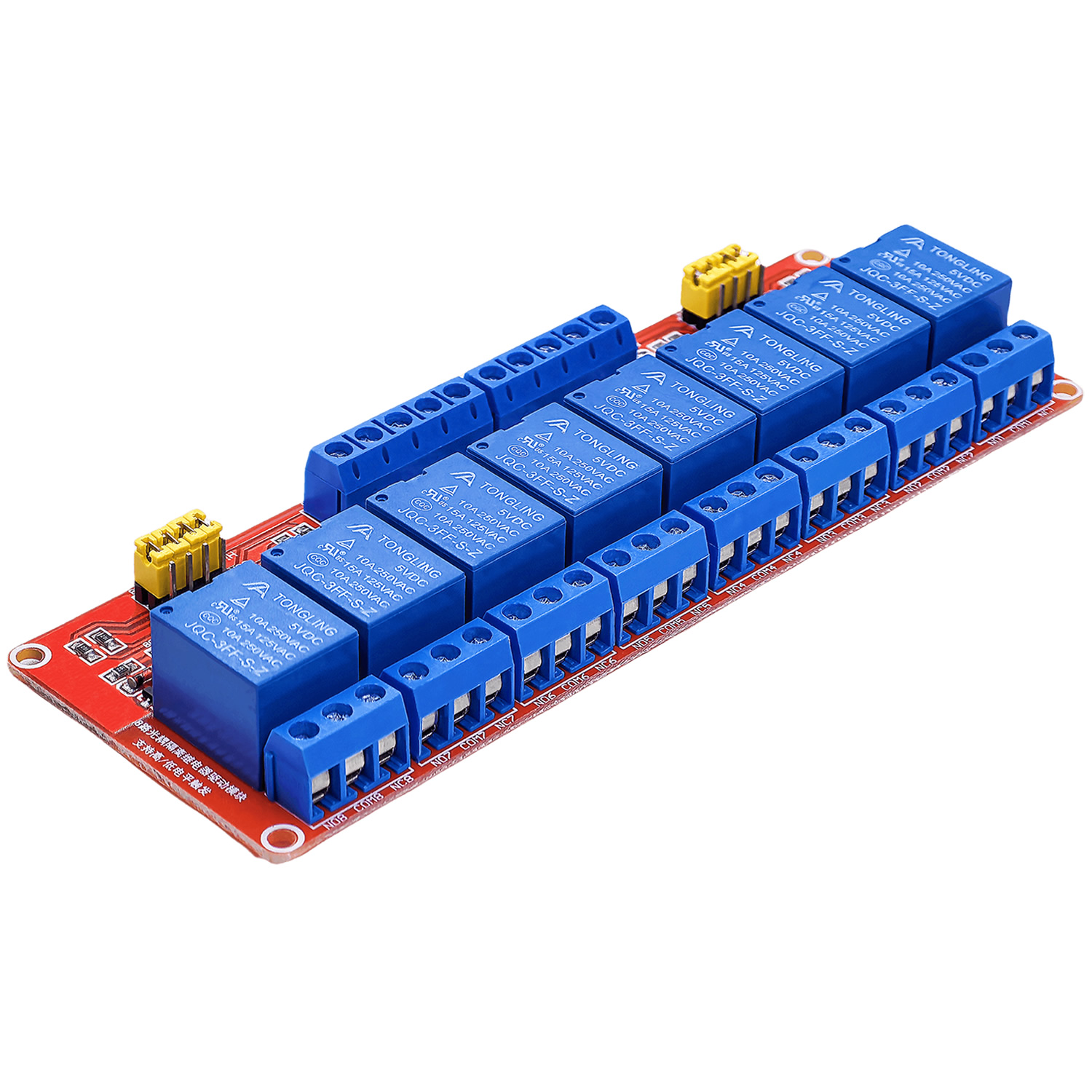 Moduł przekaźnikowy 8-kanałowy – Relay 8 Channel Board recenzja i cena
