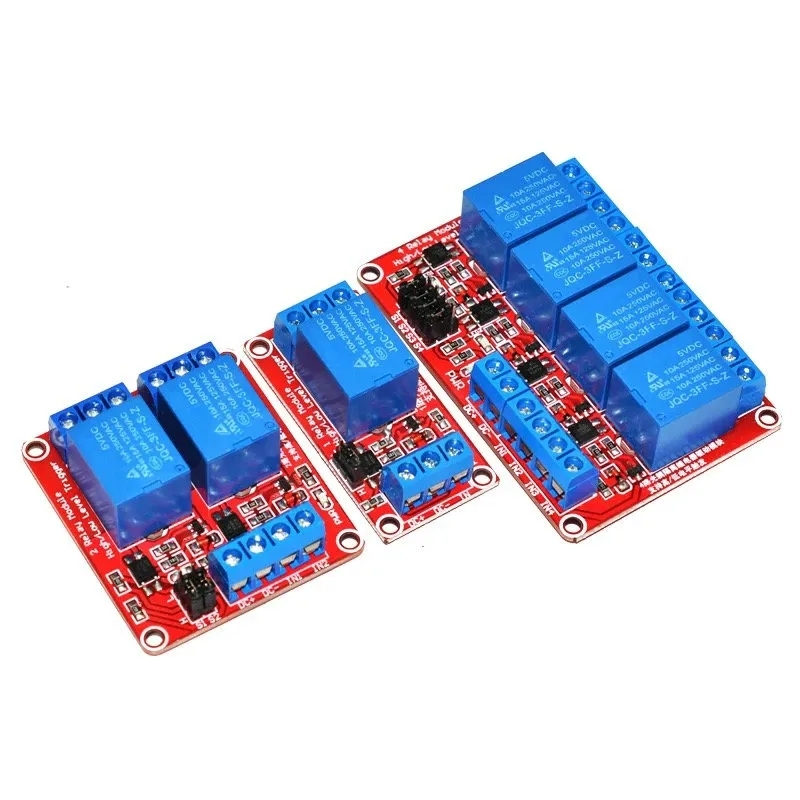 DC 5V 12V 24V 1 2 4 6 8-kanało – Relay 8 Channel Board recenzja i cena