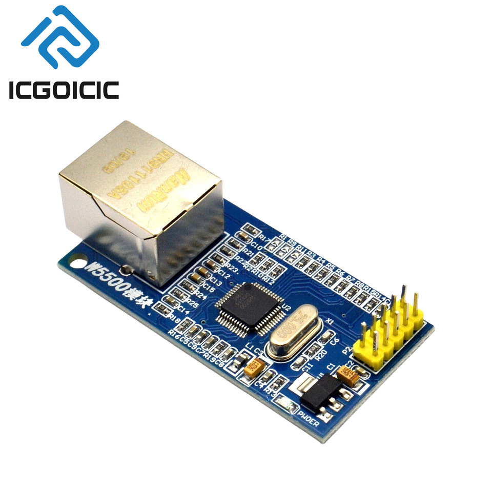 Moduł Ethernet W5500 – TCP/IP  – Ethernet Module W5500 recenzja i cena