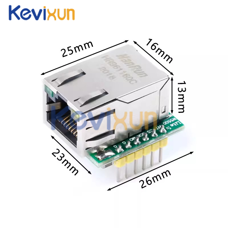 10 sztuk/USR-ES1 W5500 moduł s – Ethernet Module W5500 recenzja i cena